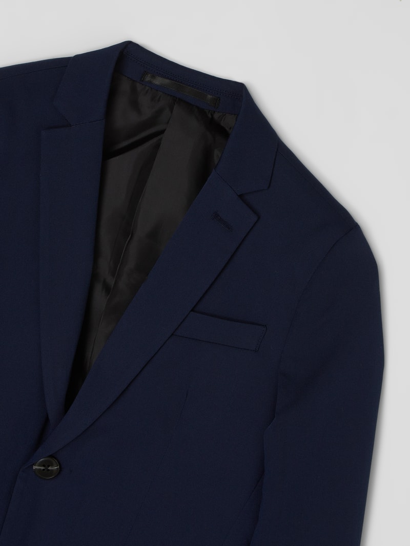 Blazer mit Reverskragen in blau