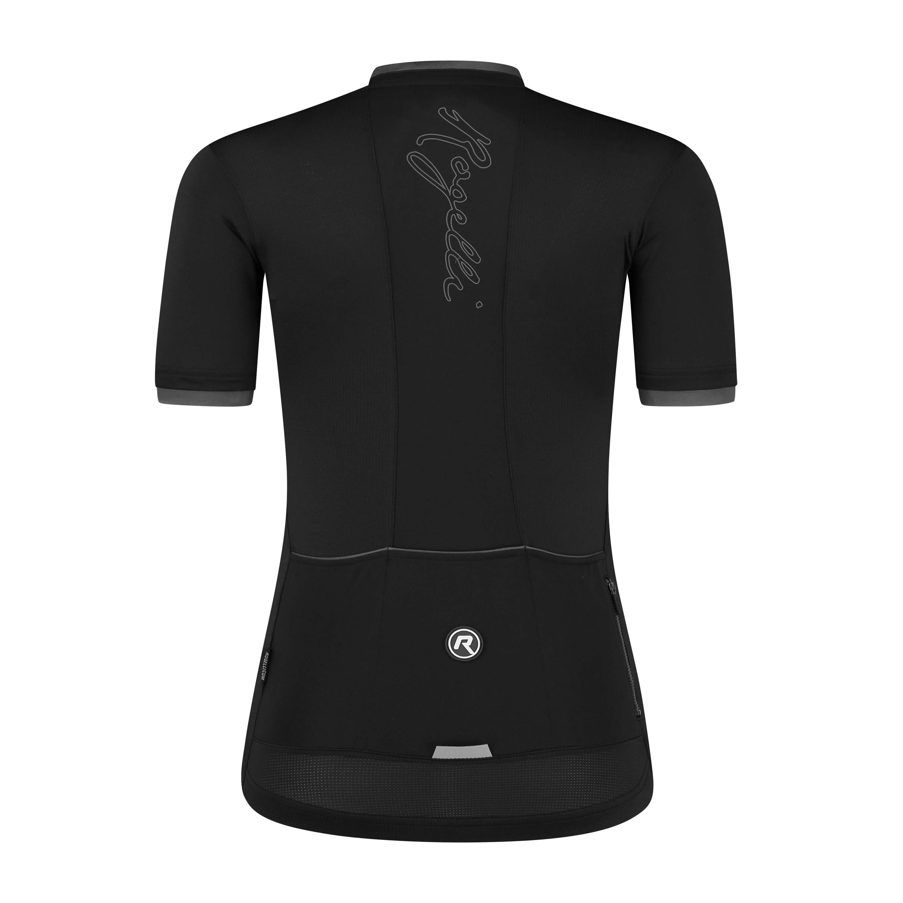 Rogelli Essential Black Damen Radtrikot