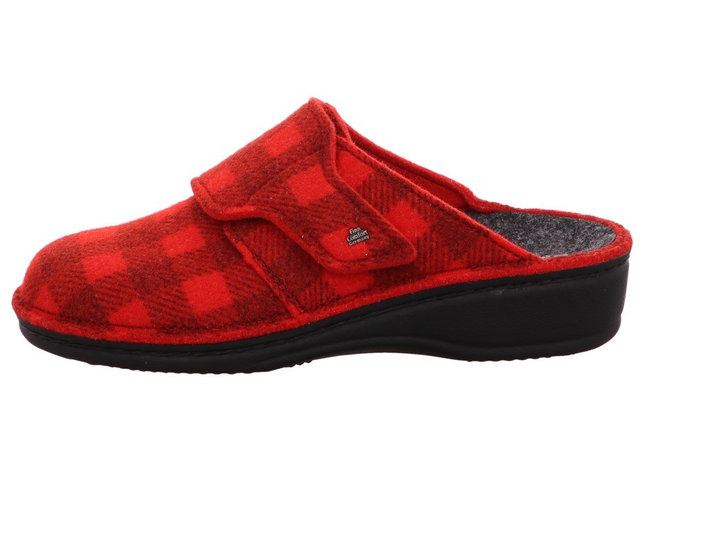 FINN COMFORT Hausschuhe rot ANDERMATT