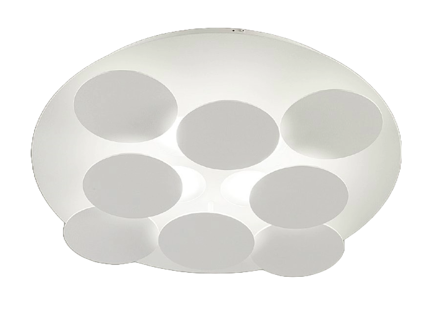 LED Deckenleuchte Nuvola Weiß