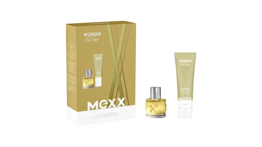 MEXX Woman Eau de Toilette + Duschgel Geschenkpackung