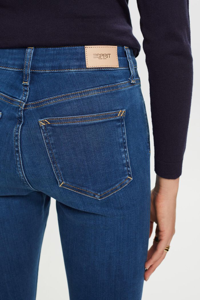 Skinny Jeans mit hohem Bund