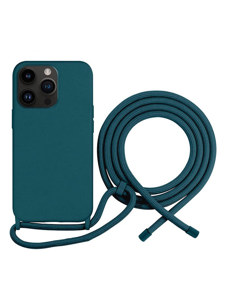 SmartCase Case mit Kordel für iPhone 12/12PRO in Petrol günstig kaufen onesize