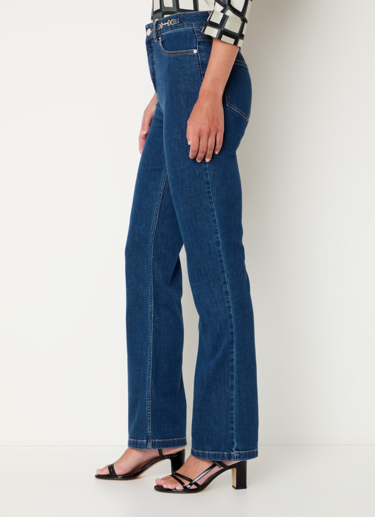 Jeans Jean Gerard Darel Naiade a vita alta, taglio dritto, lavaggio scuro