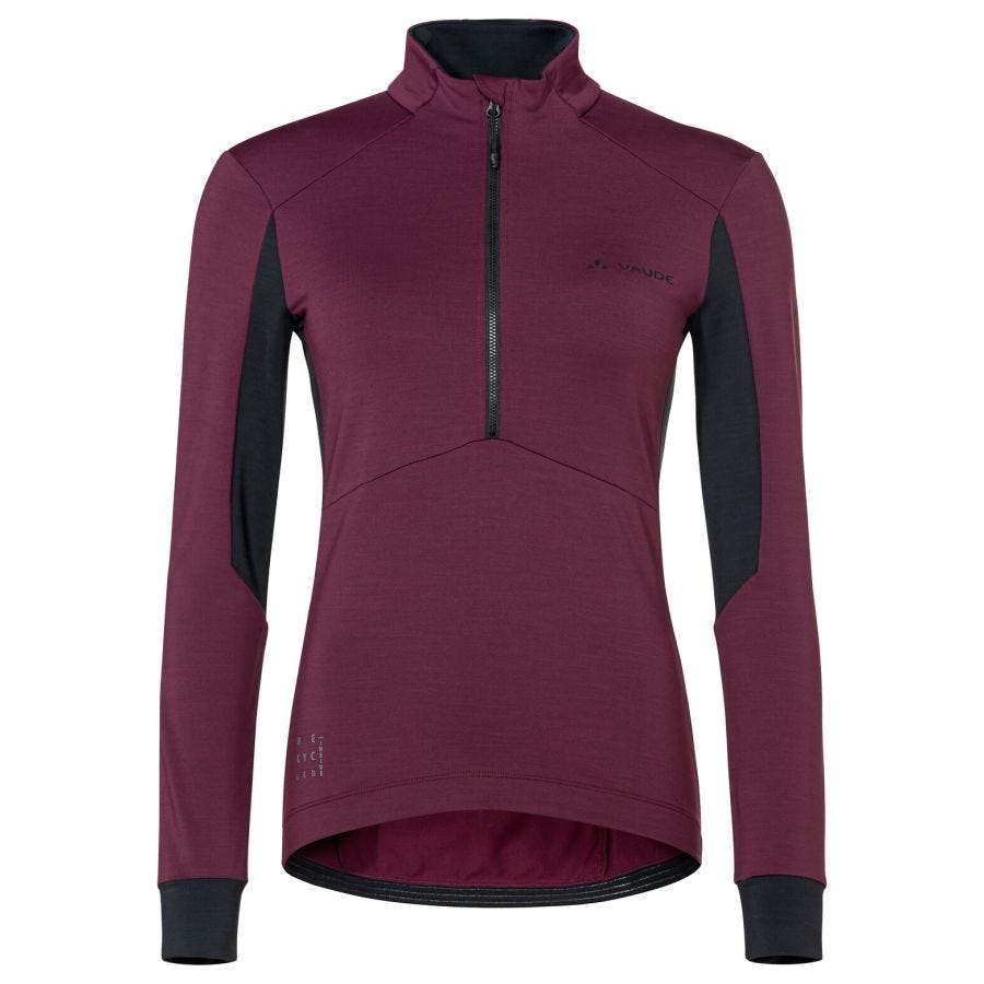 Kuro Fahrrad Half Zip Langarmshirt Damen