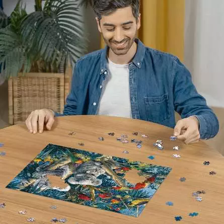 Puzzle 500 Teile - Koalas im Baum