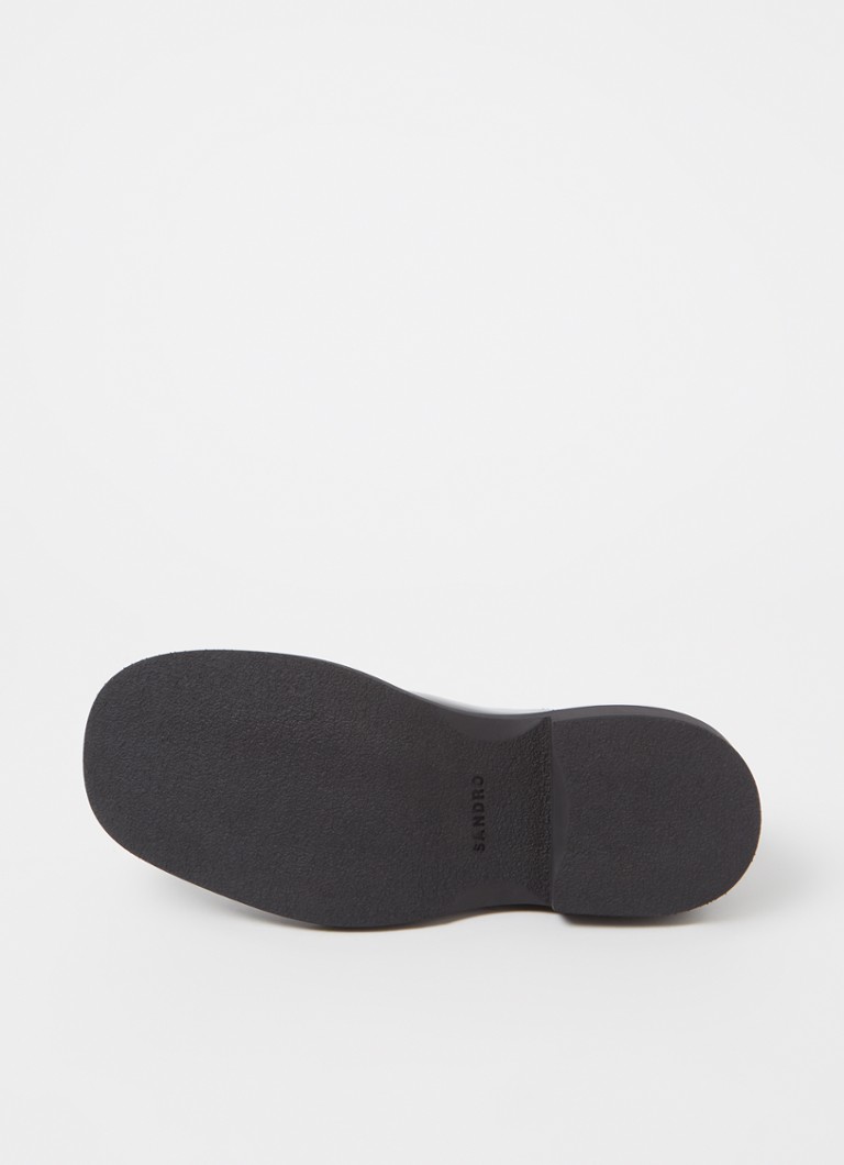 Ghete Chelsea Sandro din piele