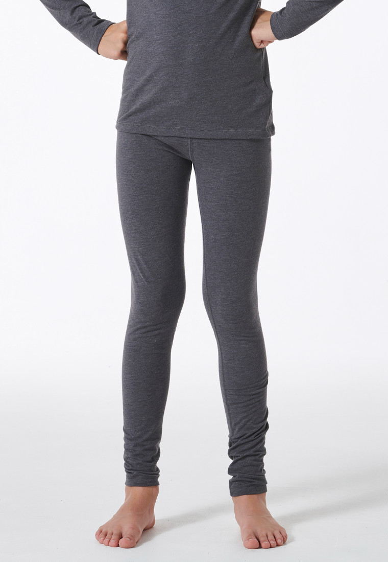 Hose lang unisex grau meliert - Active