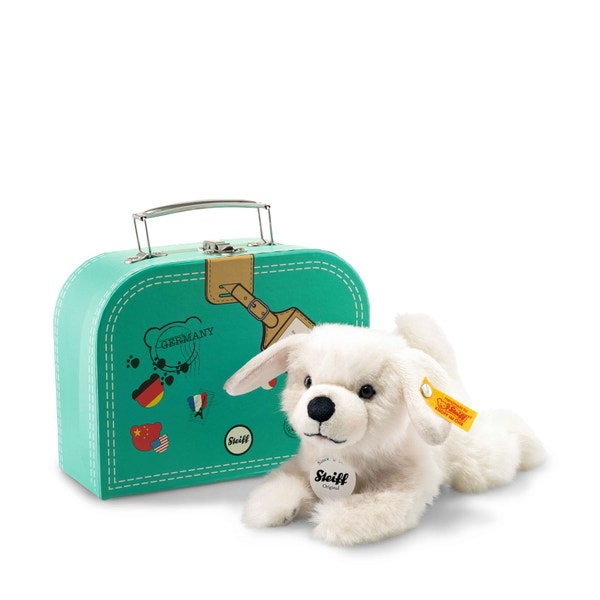 Leyla Hund, 20 cm, weiß