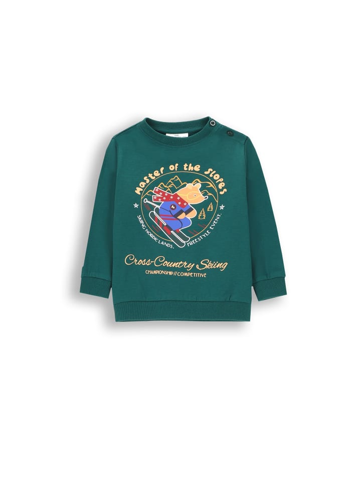 Coccodrillo T-Shirt mit langen Ärmeln in grün günstig kaufen 68