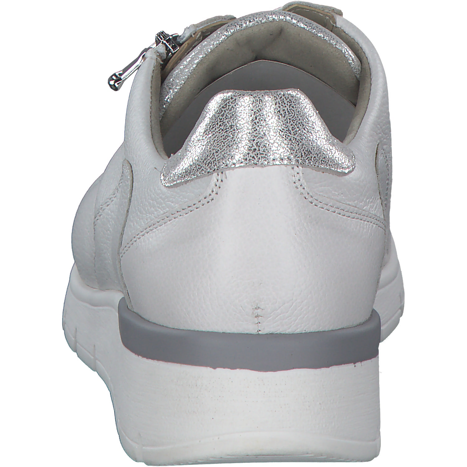 Waldläufer Ramona 626K02, Schnürschuhe, Damen, WEISS WEISS SILBER