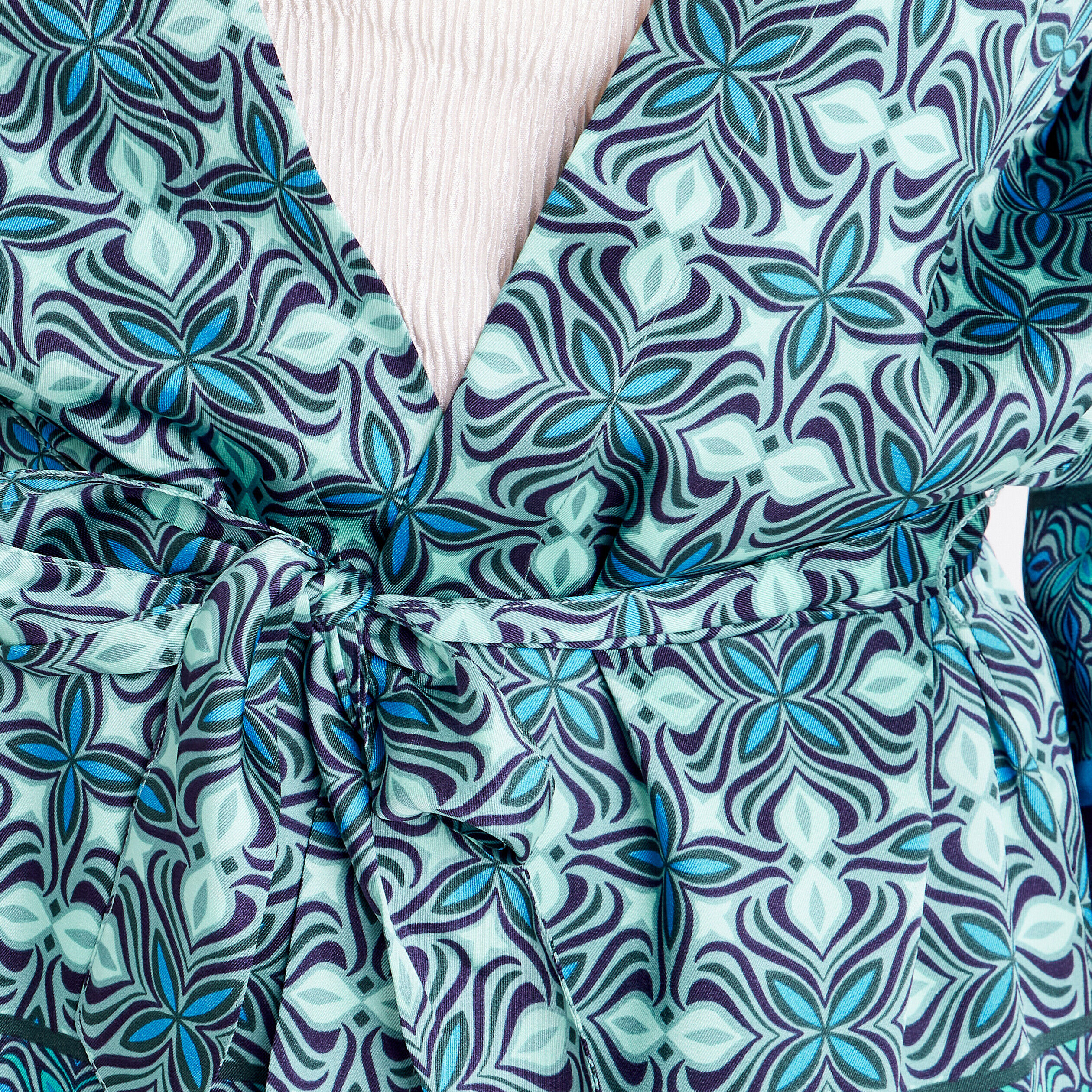 Veste esprit kimono droite vert menthe femme | Cache Cache
