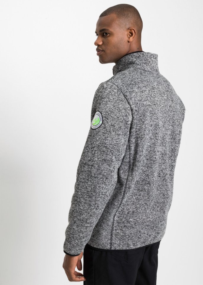 Strickfleecejacke