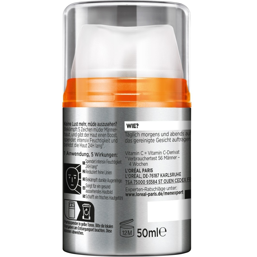 Men Expert Hydra Energy 24h Anti-Müdigkeit Feuchtigkeitspflege