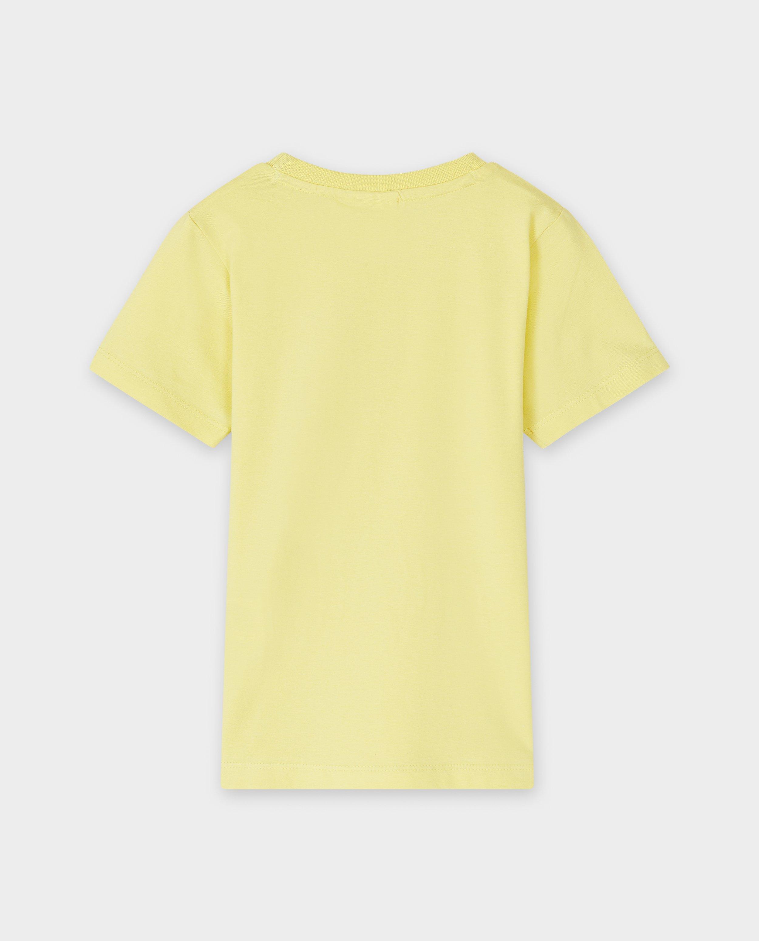 Tricou Sturdy & Jubel cu litere în relief, galben
