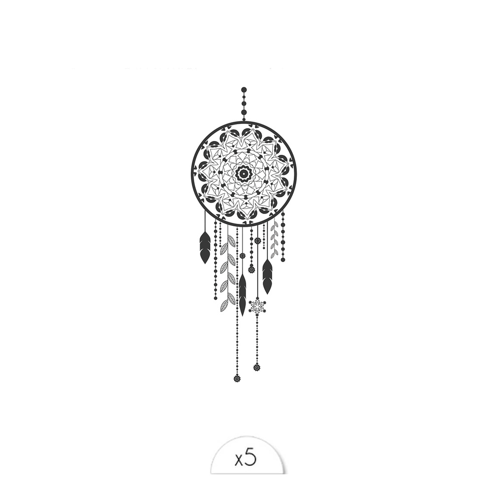 Sioou Dreamcatcher Tatouage éphémère