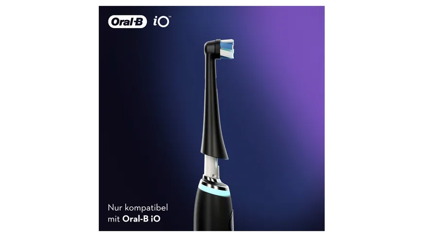 Oral-B Aufsteckbürsten iO Ultimative Reinigung BLACK 2er