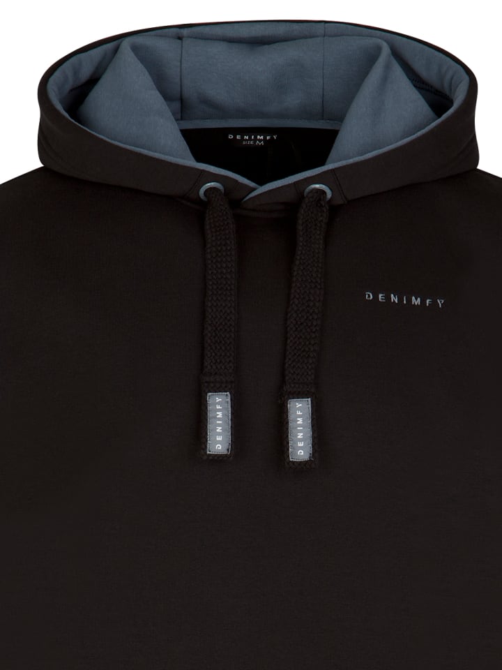 DENIMFY Pullover DFBenno in Schwarz günstig kaufen