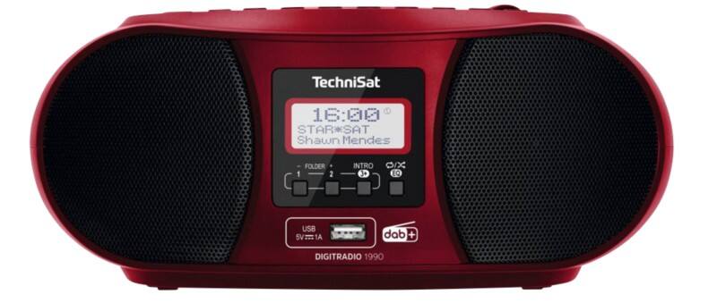 TechniSat Boombox  Rot