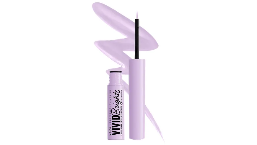 NYX PROFFESSIONAL MAKEUP Vivid Brights Liquid Eyeliner 2 ml 07 - Lilac Link