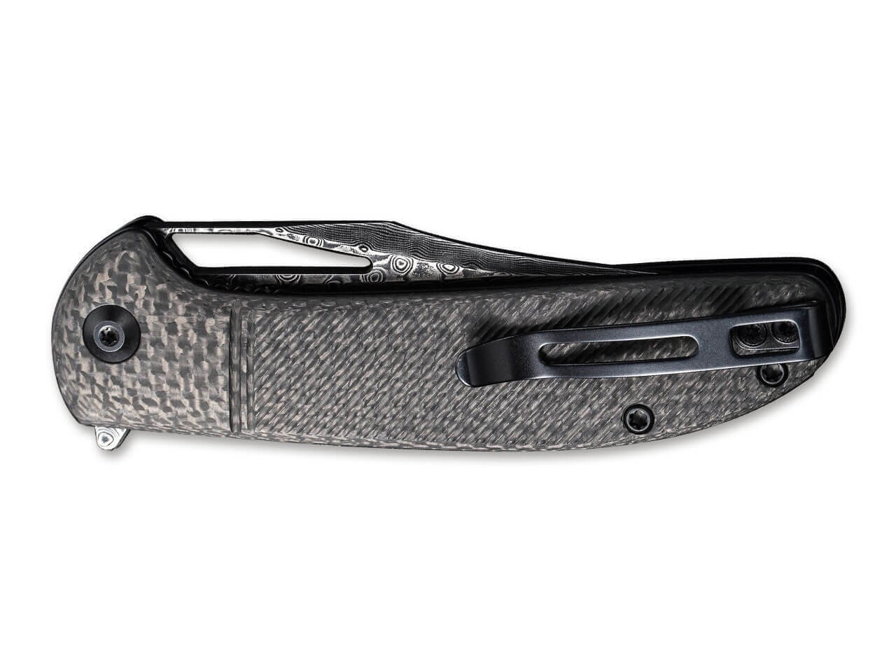 Ortis Damascus Carbon
