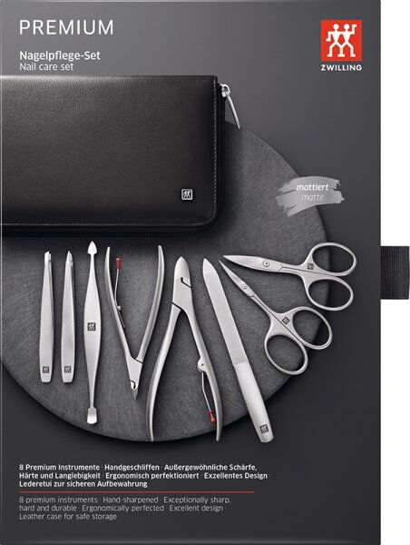ZWILLING Beauty Premium Nagelpflege-Set - black Maniküre-Set