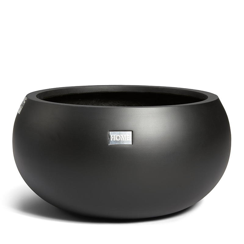 Home Potte Malaga ø 45x23 cm, sort