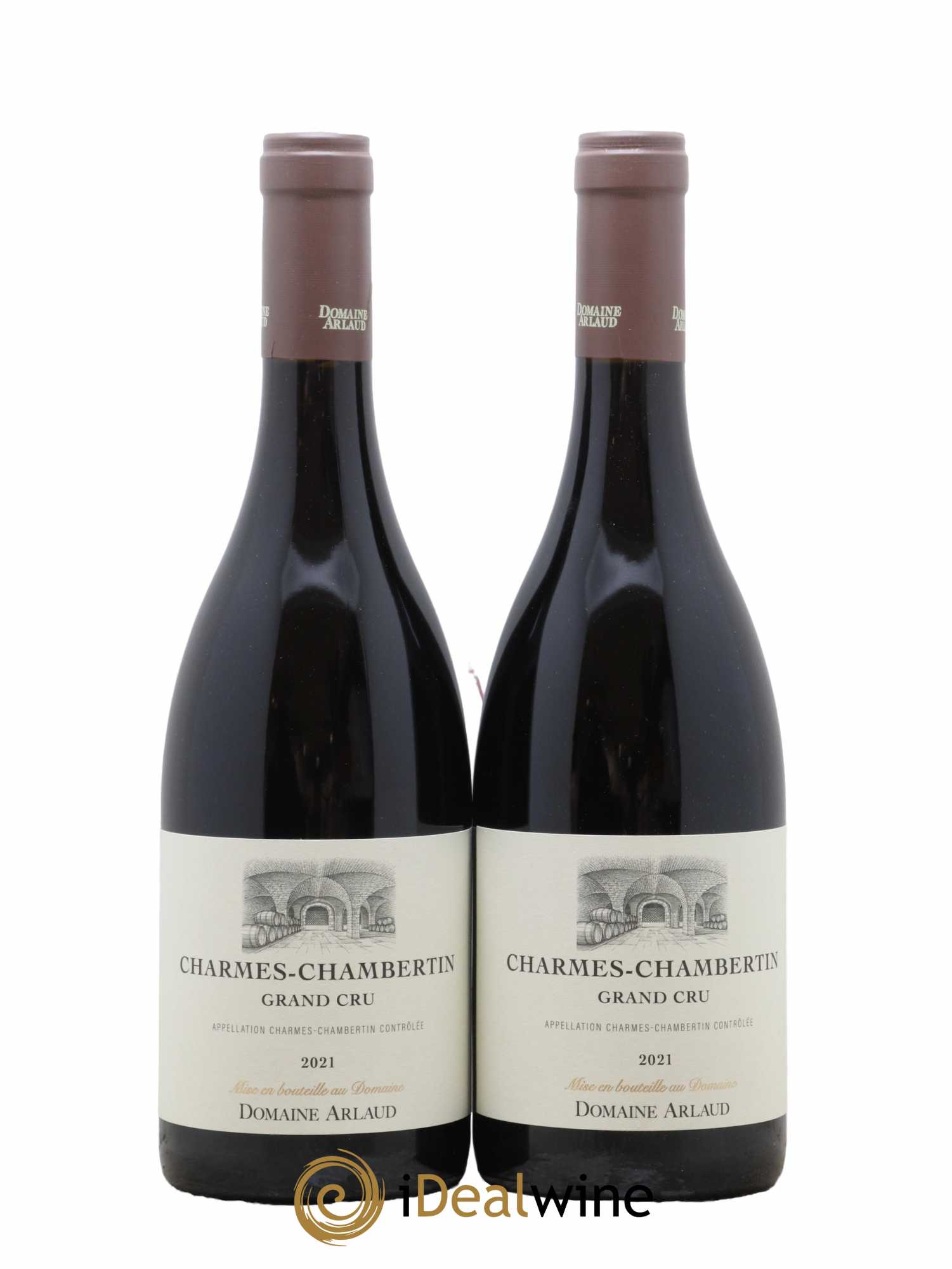 Charmes-Chambertin Grand Cru Arlaud  2021 - Lot de 2 Bouteilles