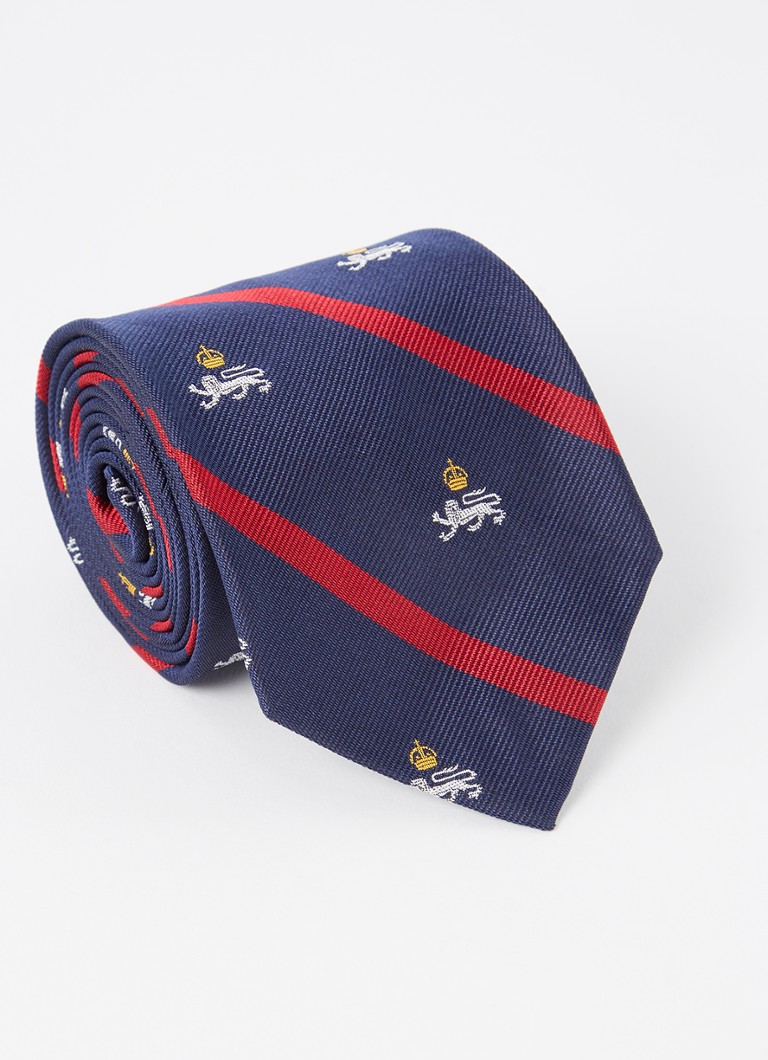 Gravata de seda estampada Ralph Lauren