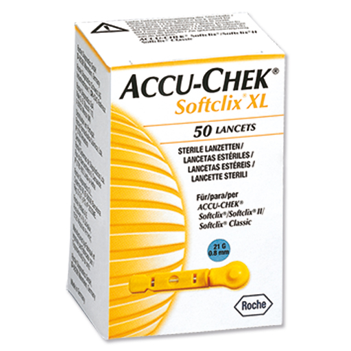 ACCU-CHEK Softclix Lancet XL  50 St  Lanzetten