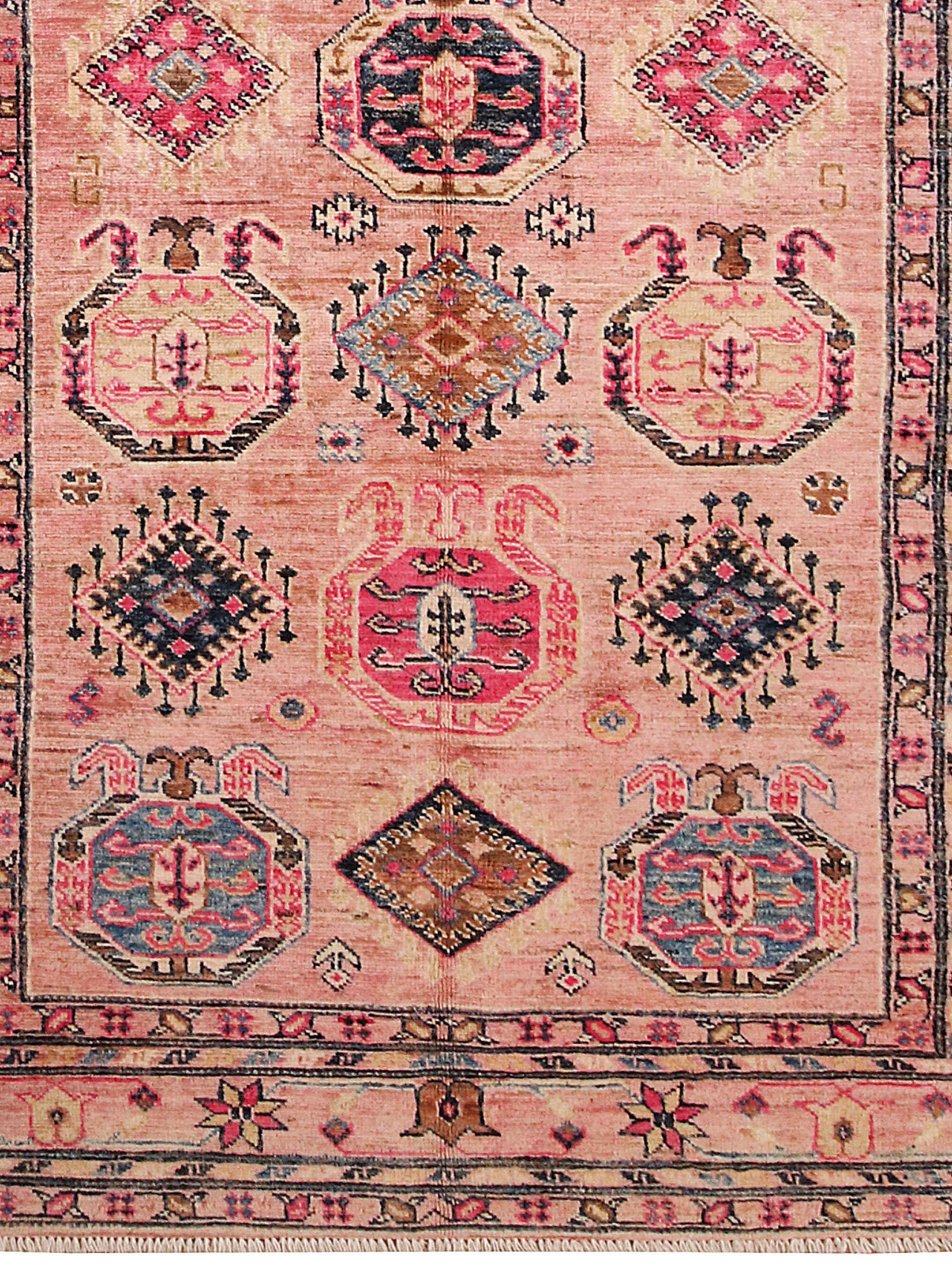 Kazak Ghazni ca. 116 x 195 cm, Unikat / Einzelstück