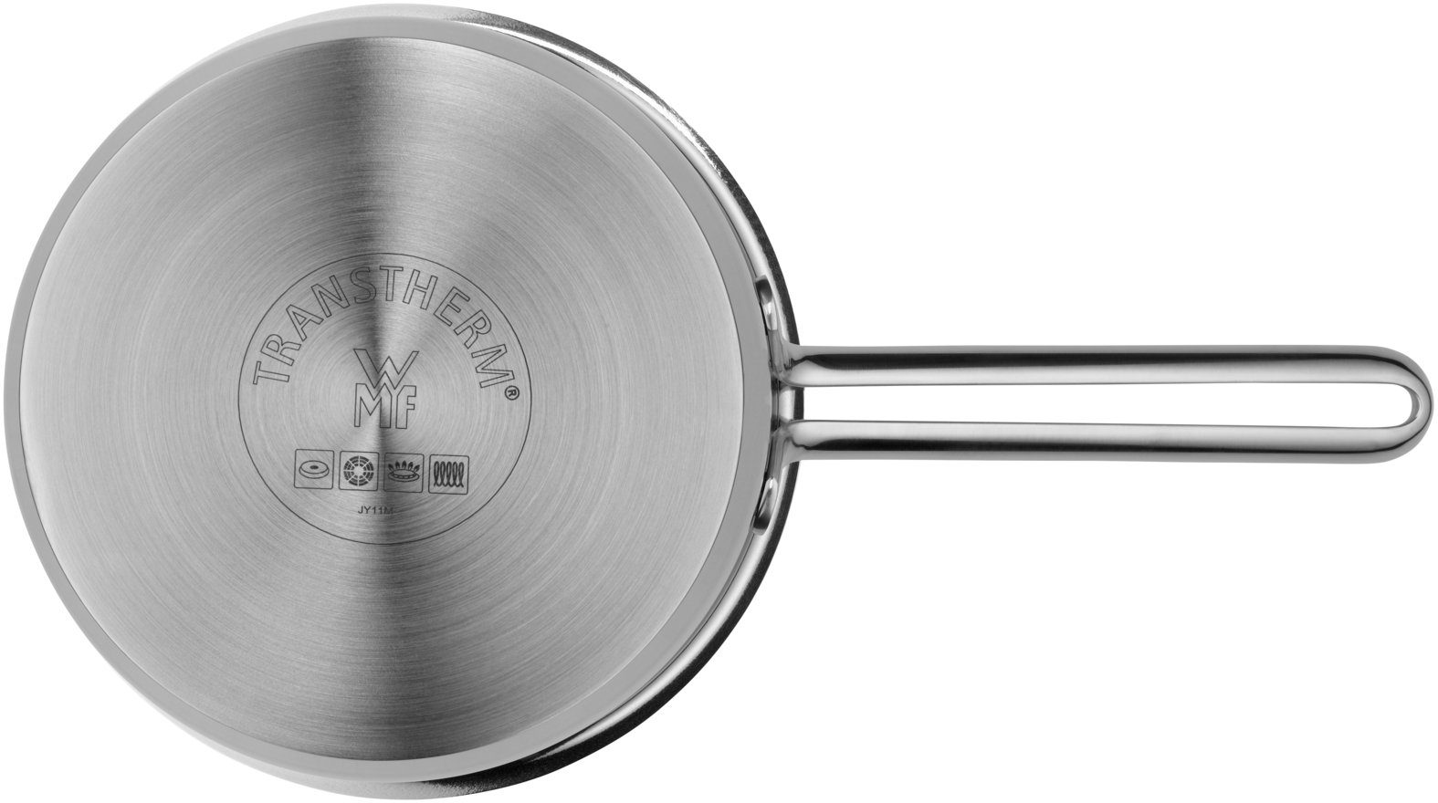 WMF Kasserolle Aparto, Cromargan® Edelstahl rostfrei 18/10 (Aparto Stielkasserolle, 16 cm), poliert, unbeschichtet, induktionsgeeignet