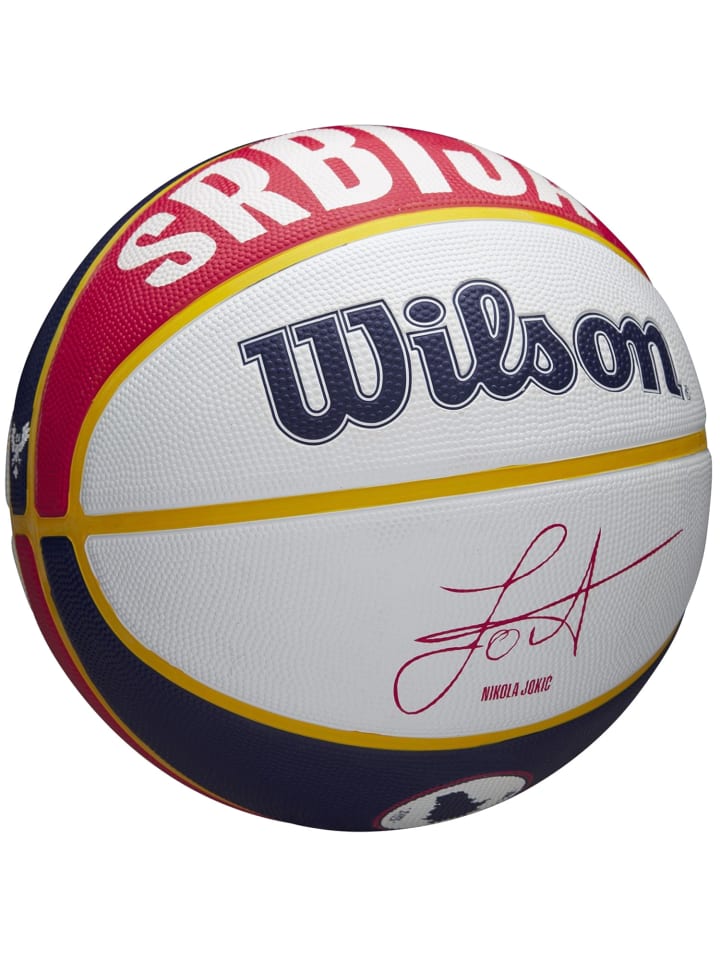 Wilson Wilson NBA Player Local Nikola Jokic Outdoor Ball in Blau günstig kaufen 7