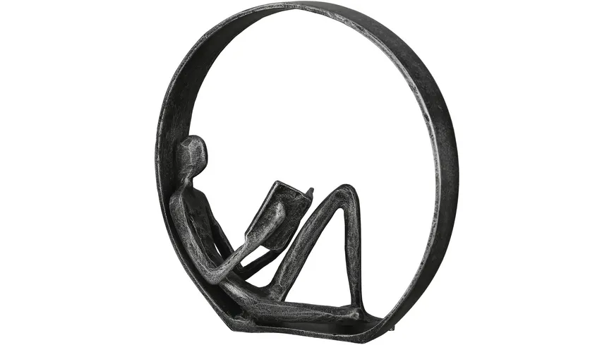 GILDE Skulptur Bücher H=19cm