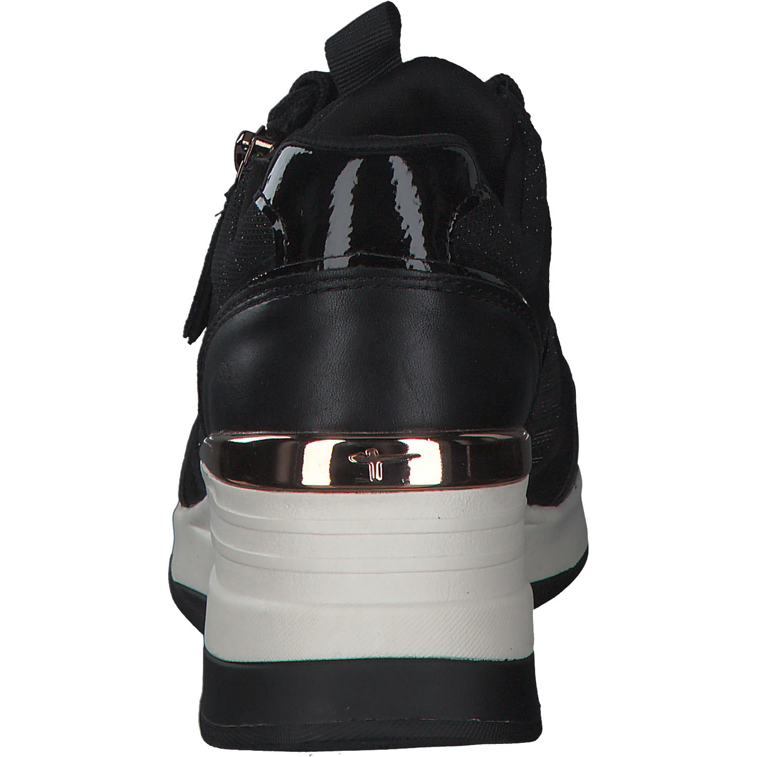 Tamaris 23703, Sneakers Low, Damen, BLACK/COPPER