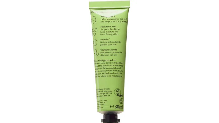 HEJ ORGANIC The Protector SPF 30 Face Cream 30 ml