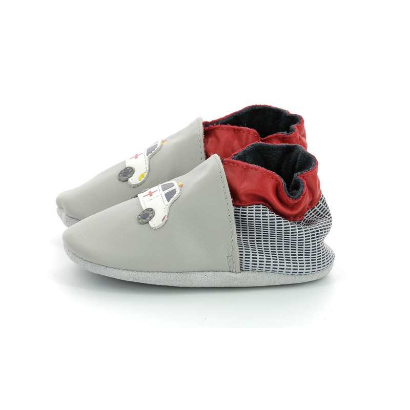 Chaussons cuir Heroes Car