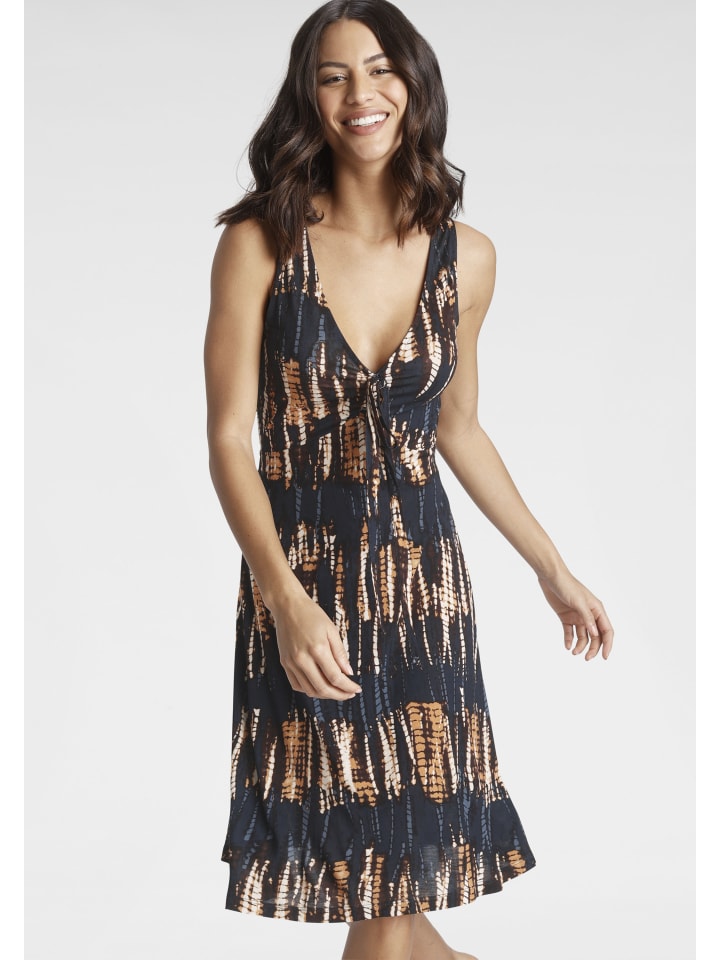 Buffalo Jerseykleid in marine-bedruckt günstig kaufen