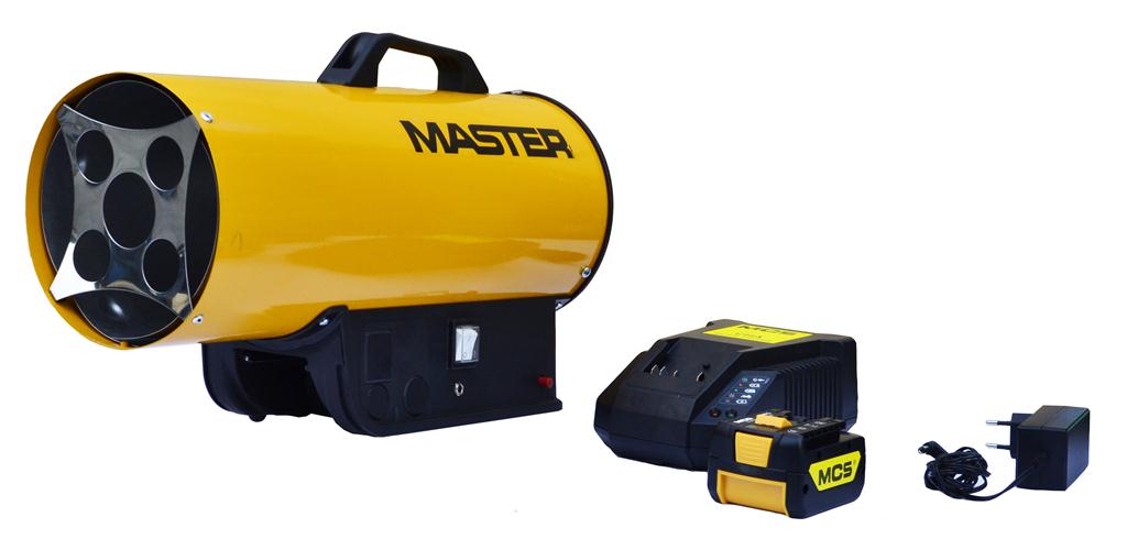 Master BLP17SET Battery-Powered Propane Gas Heater 17kW