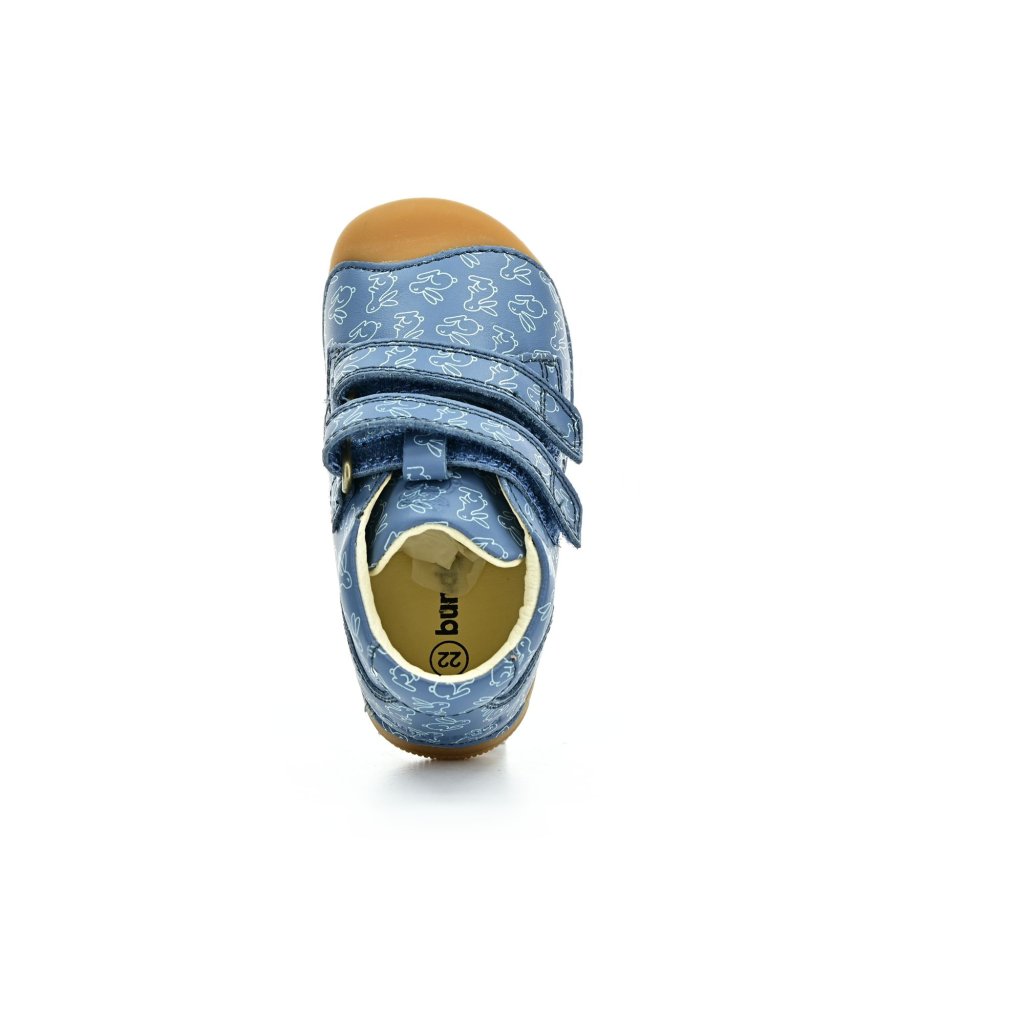 Bundgaard Petit Strap Rabbit Teal Barfußstiefeletten