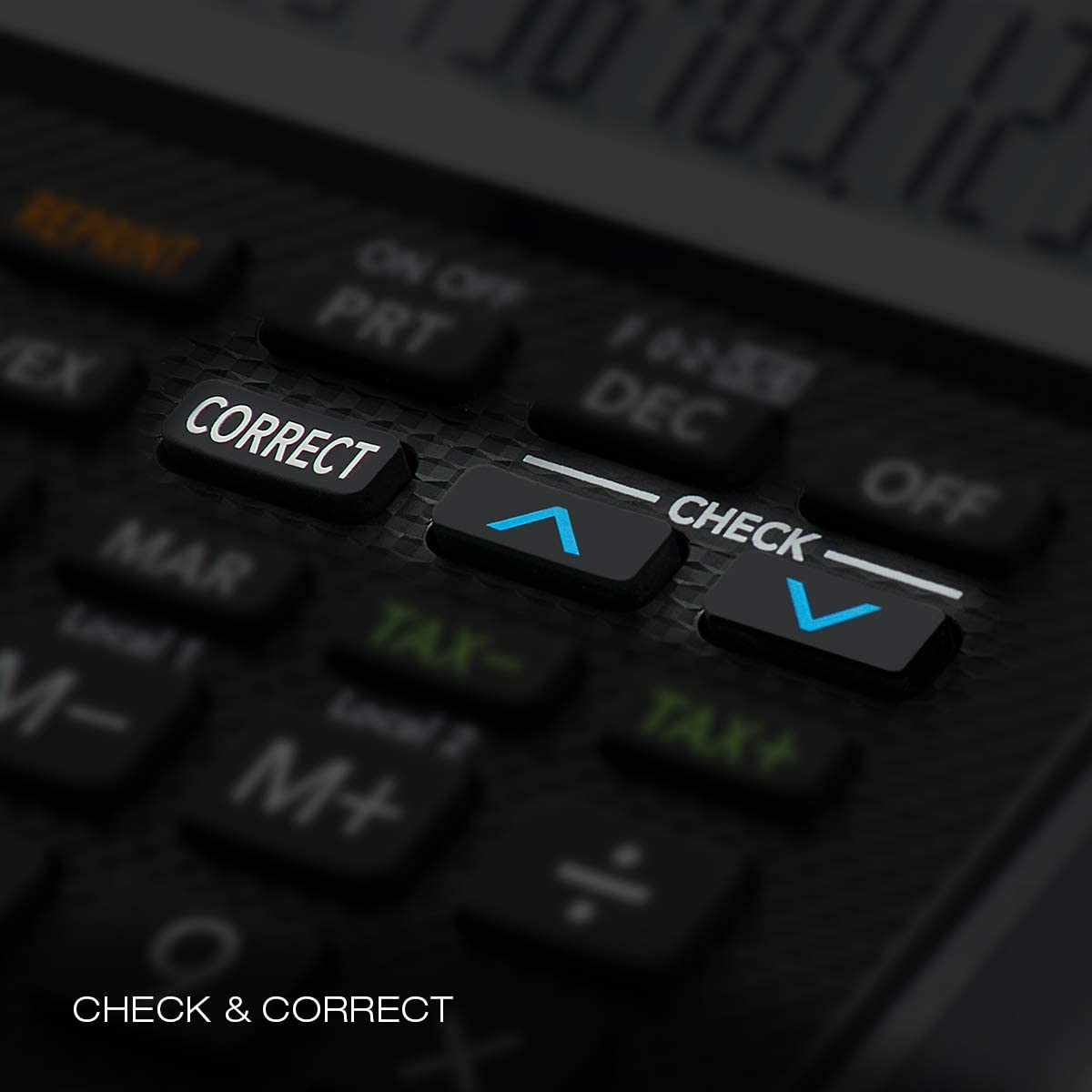 Casio HR-8RCE druckender Rechner, schwarz