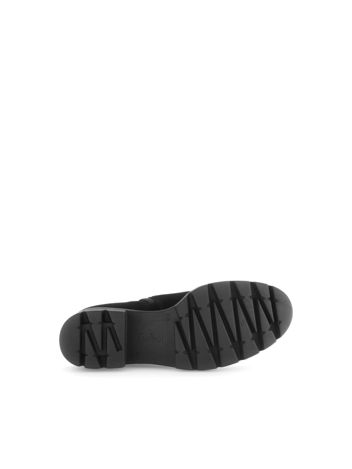 Gabor Fashion Schnürstiefeletten in schwarz günstig kaufen
