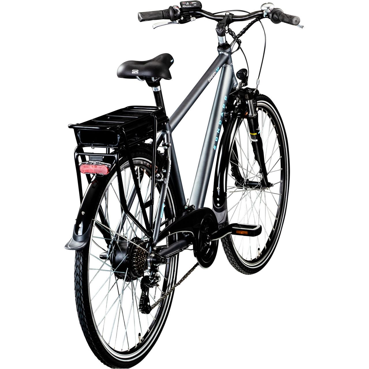 Zündapp Green 7.7 E-Bike Herren Trekkingrad 28 Zoll Pedelec 155 - 185 cm Trekkingrad mit 21 Gang