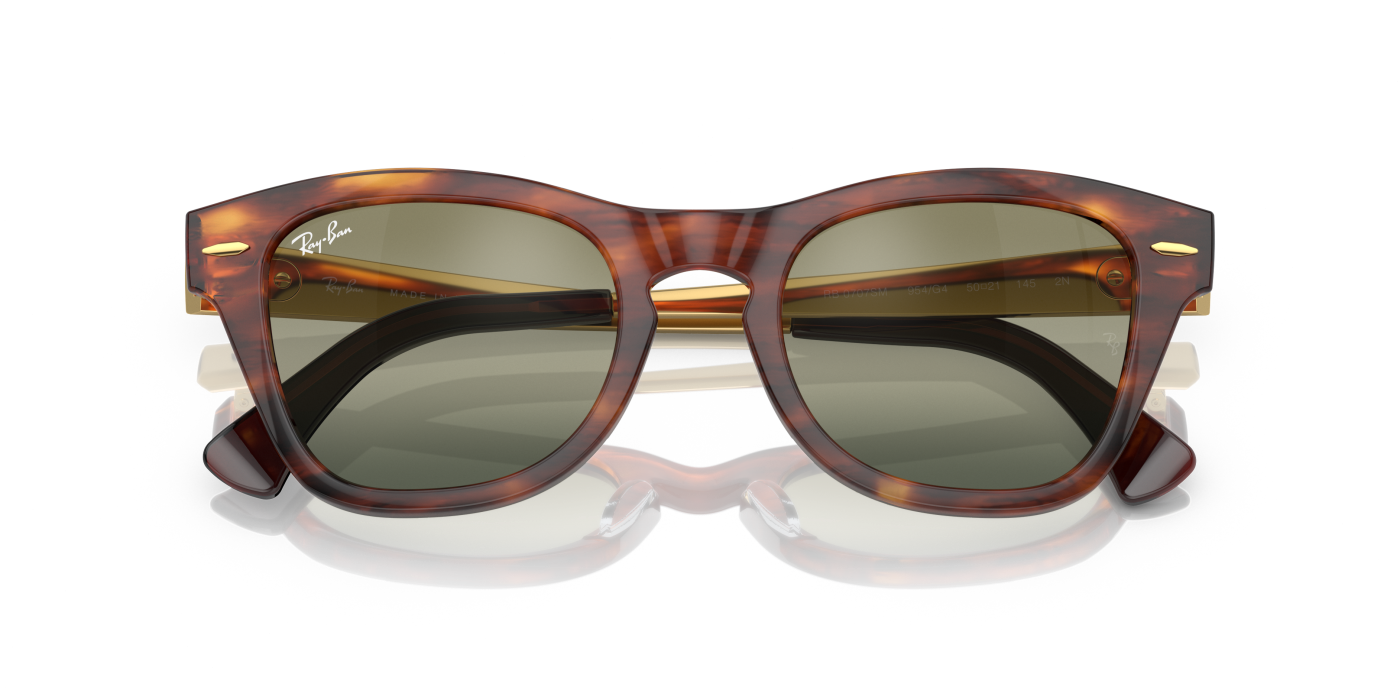 RB0707SM - Verde Havana cu dungi lucioase
