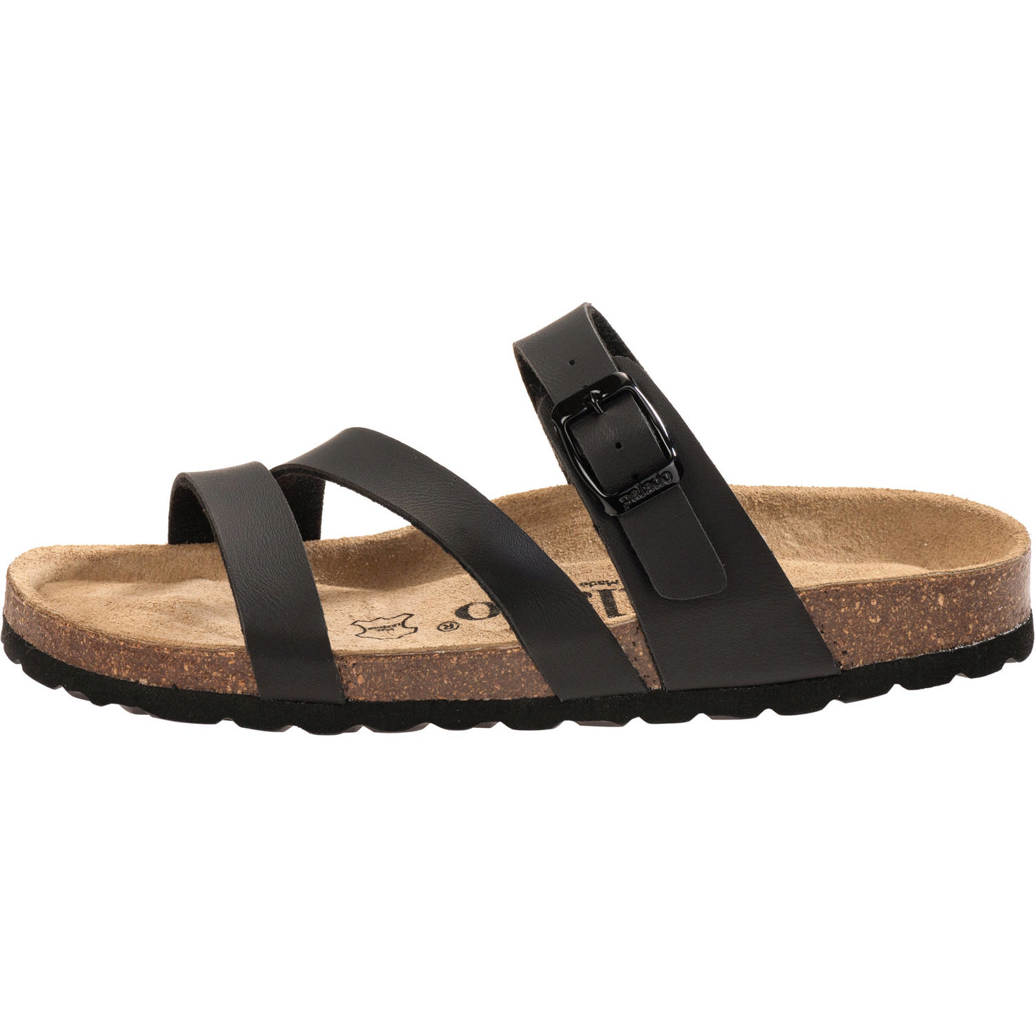 Palado Ikaria Matt, Pantoletten, Damen, Schwarz