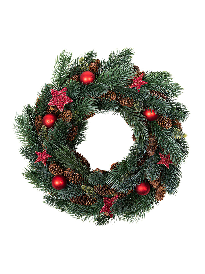 Profiline Weihnachtskranz in Grün - Ø 34 cm günstig kaufen onesize