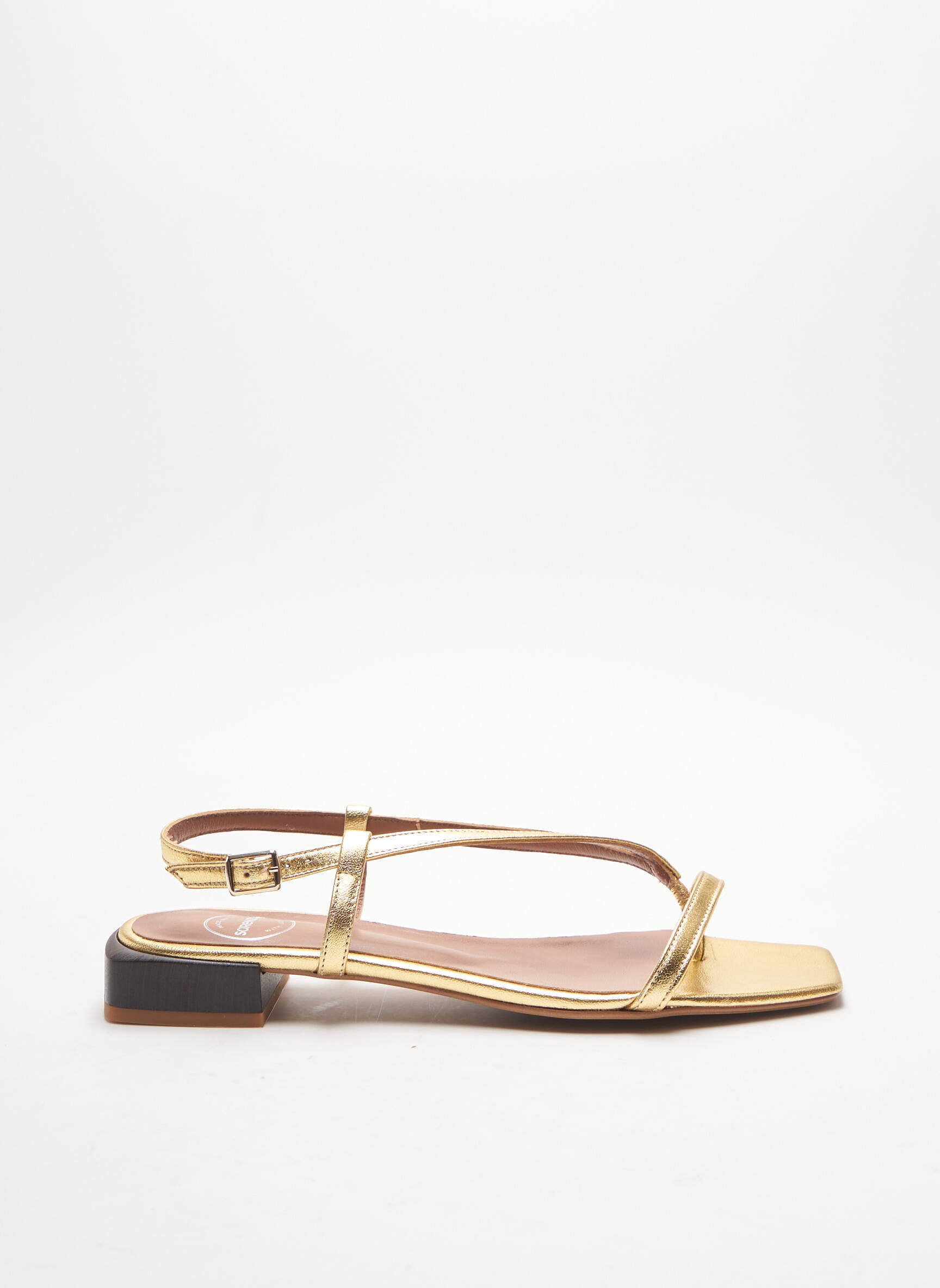Sarenza Sandales Nu Pieds Femme couleur jaune