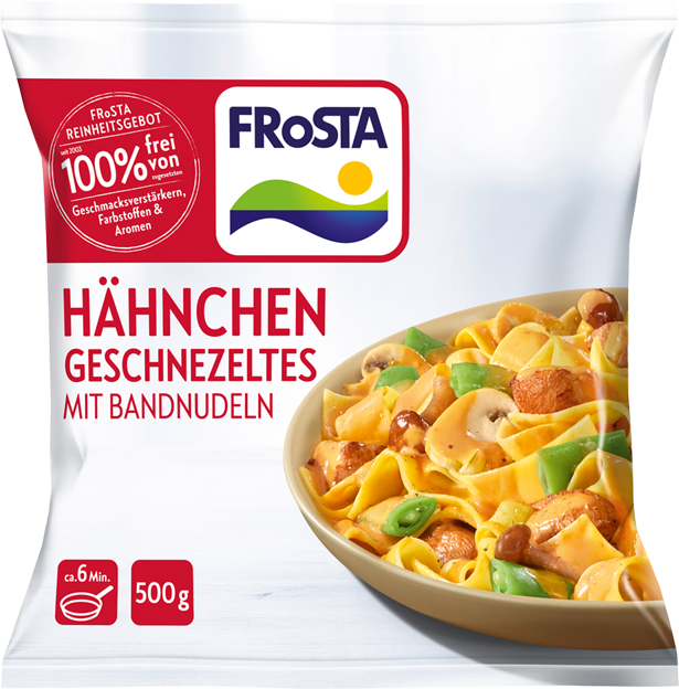 Frosta Hähnchen Geschnetzeltes