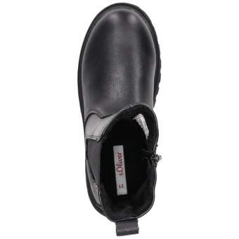 s.Oliver Emmy Chelsea Stiefelette in schwarz