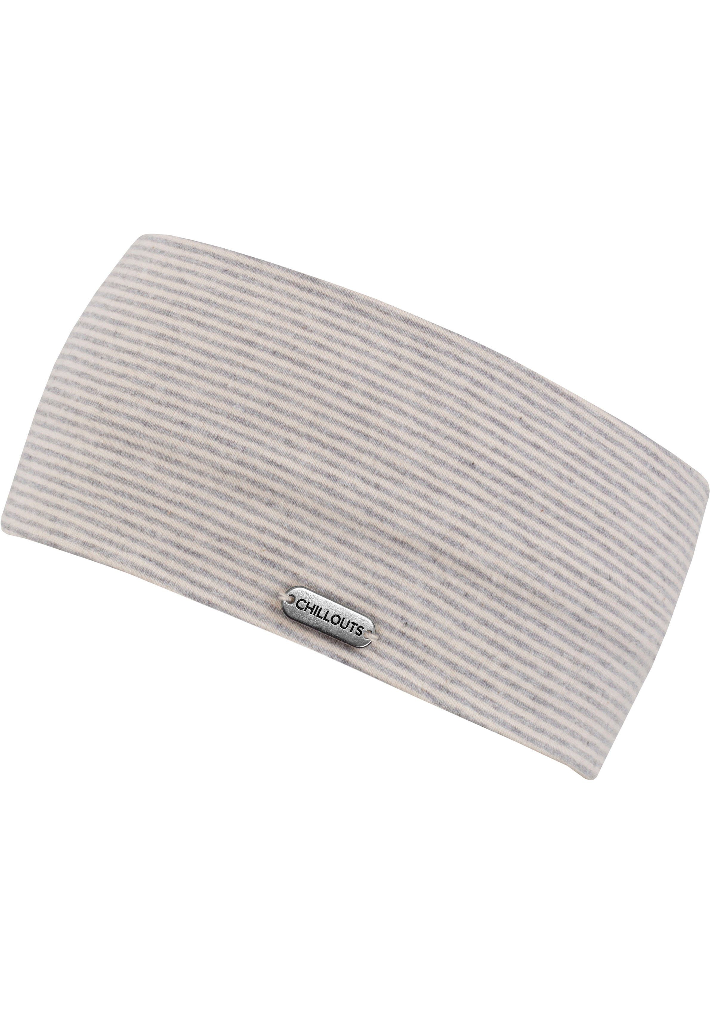 chillouts Stirnband Farum Headband Gestereift, Einheitsgröße, elastisch